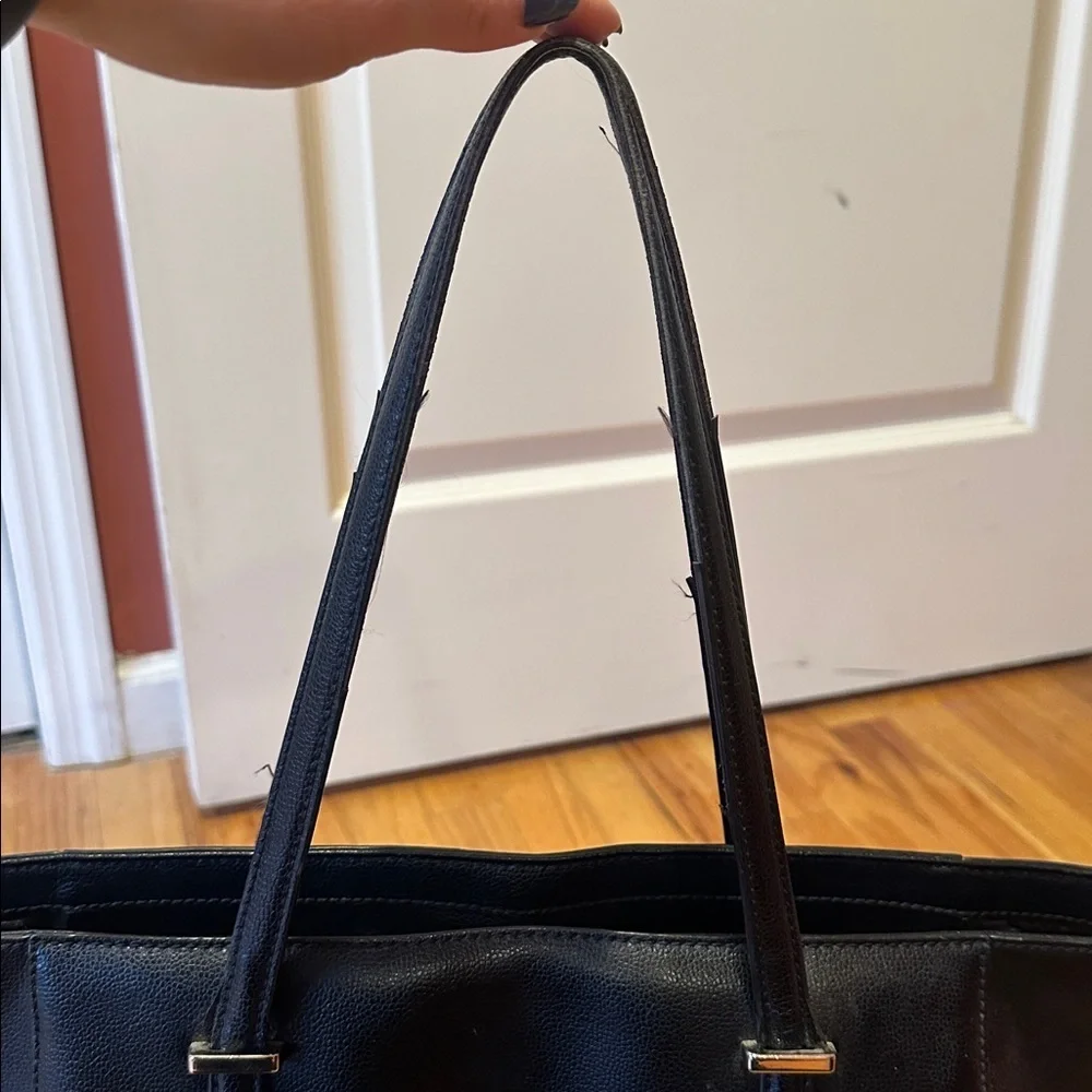 Kate Spade Classic Black Leather Tote